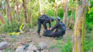 Warga Pango Raya Temukan Mortir Aktif Saat Membersihkan Kebun