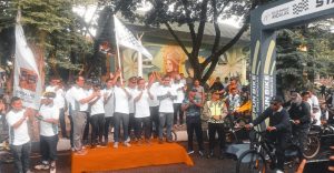 HUT ke-40 PT SBA Dimeriahkan dengan Cara Menggelarkan Fun Bike Semen Andalas