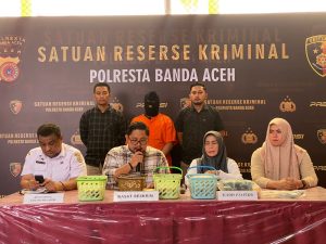 Terlibat Eksploitasi Secara Ekonomi Terhadap Empat Orang Anak, Pria Aceh Besar ditangkap Satreskrim Polresta Banda Aceh