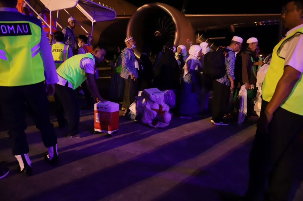 388 Jemaah Haji Aceh Kloter 6 Tiba di Banda Aceh