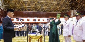 Penjabat Gubernur Aceh Lantik Dua Pj Kepala Daerah