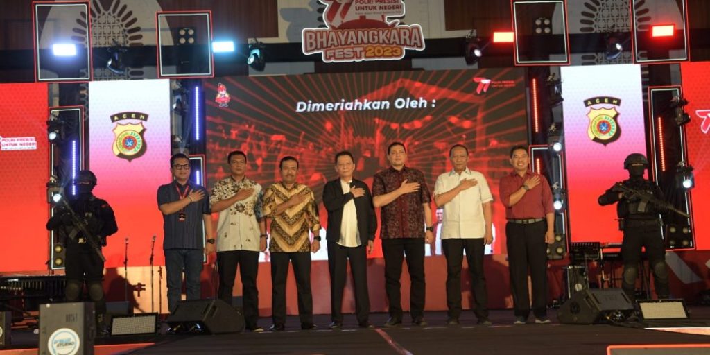 Penjabat Gubernur Hadiri Pembukaan Bhayangkara Fest 2023 Polda Aceh