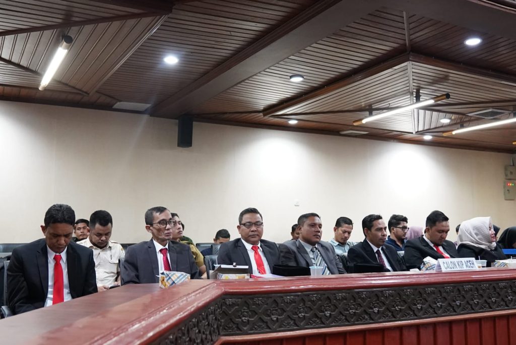 DPRA Tetapkan 7 Nama Komisioner KIP Aceh  Periode 2023-2028