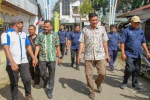 Anggota DPRK Sofyan Helmi, Tinjau Jaringan Instalasi Air Bersih di Neusu