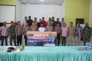 Satgas Operasi Karhutla Seulawah 2023 Gelar Sosialisasi Karhutla  di Samahani