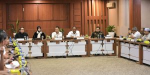 Bahas Persiapan PON XXI/2024 Aceh-Sumut, Pj Gubernur Aceh Lakukan Pertemuan dengan Panitia Besar