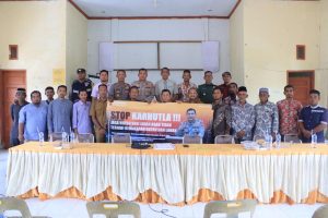 Tim Operasi Karhutla Seulawah 2023 Gelar Sosialisasi di Kecamatan Lembah Seulawah