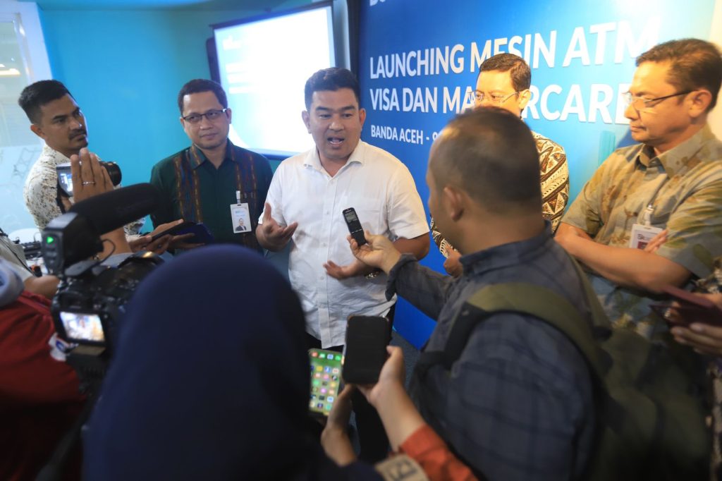 BSI Luncurkan Mesin ATM Visa dan Mastercard, Kadisbudpar Aceh: Sangat Membantu Sektor Pariwisata