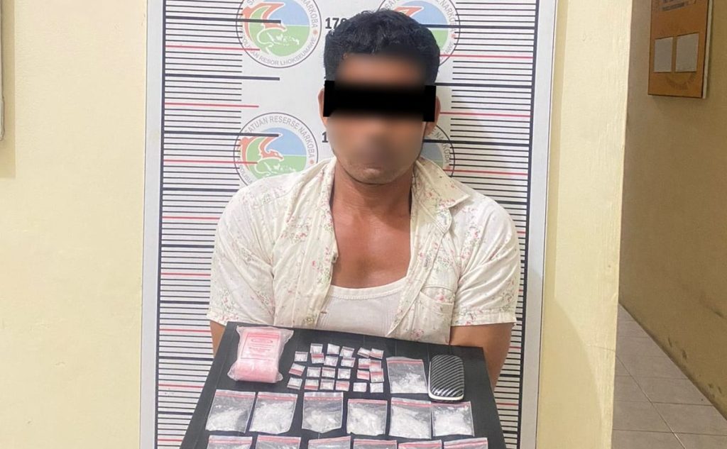 Pengedar Sabu di Lhokseumawe Ditangkap