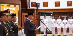 Penjabat Gubernur Kukuhkan Paskibra Aceh 2023