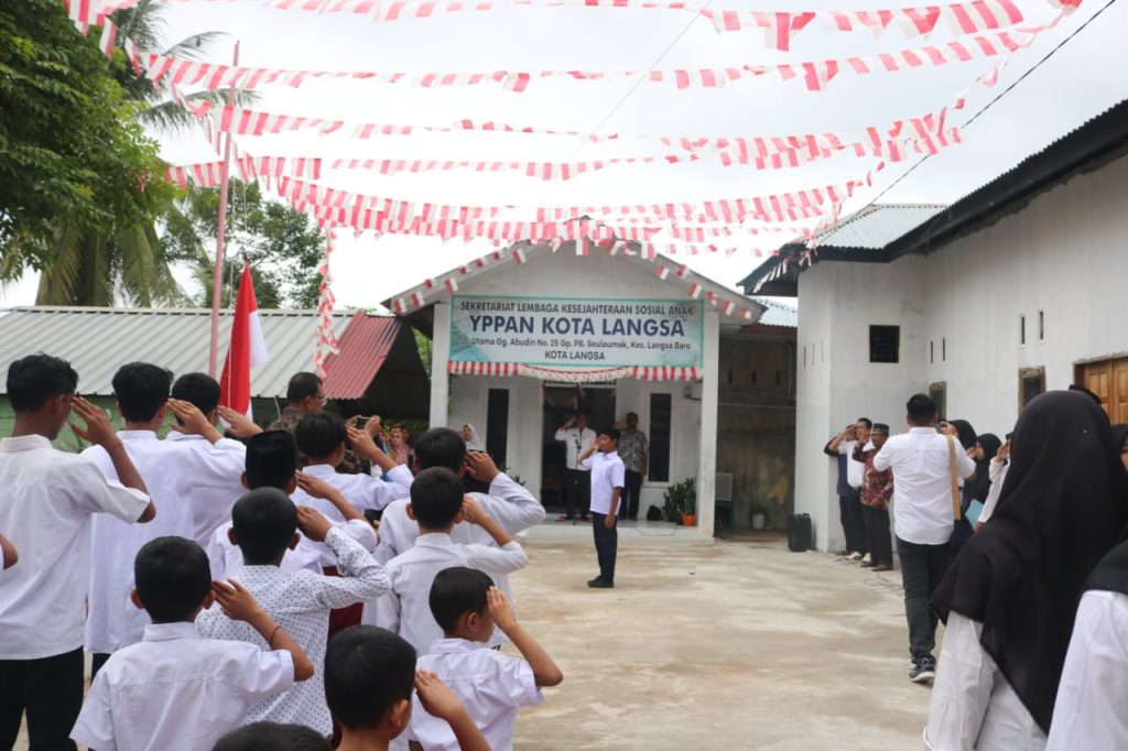 Dinsos Aceh Gelar Temu Penguatan Anak dan Peringati  HUT Ke-78 RI di Langsa