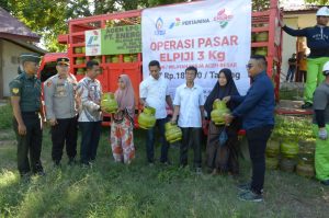 Operasi Pasar Gas Elpiji 3 Kg di Tiga Kecamatan di Aceh Besar Berjalan Lancar