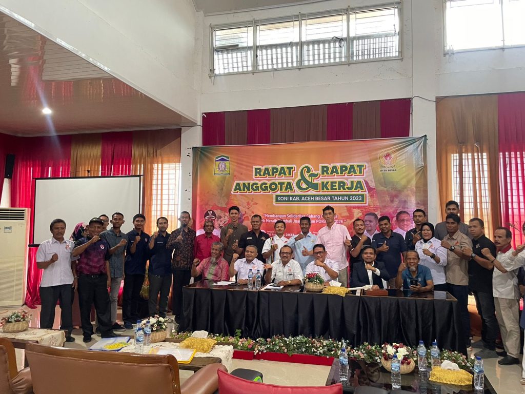 Pj Bupati Aceh Besar Harap KONI dan Cabor Komit Persiapan Atlet PORA XV