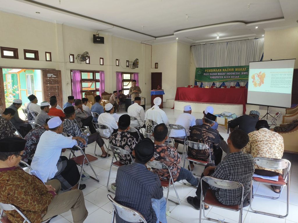 Banyak Aset Wakaf Terbengkalai, BWI Aceh Besar Gelar Pembinaan Nazhir