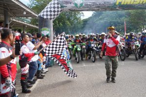 Kasdam IM Lepas Peserta Iskandar Muda Trail Adventure HUT Ke-78 RI