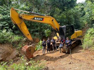 Sempat Dihadang Warga, Polisi Tertibkan Tambang Ilegal di Beutong