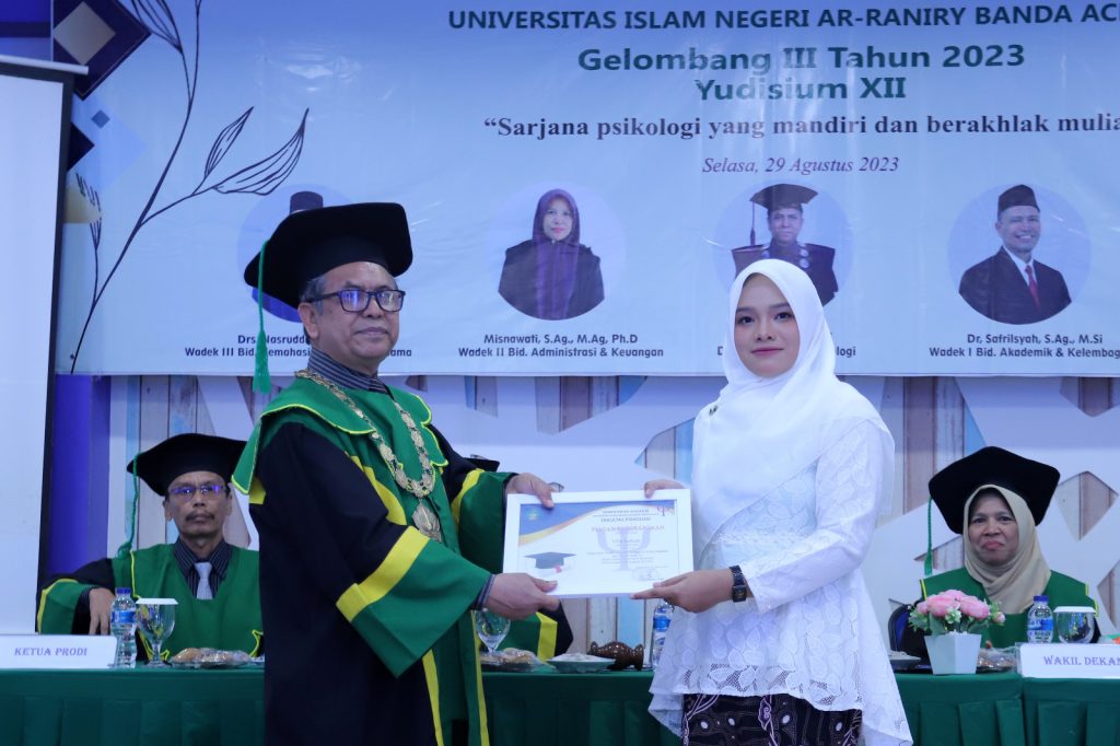 Fakultas Psikologi UIN Ar-Raniry Luluskan 42 Sarjana