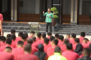 Pangdam IM Olah Raga Bersama dengan Prajurit dan PNS