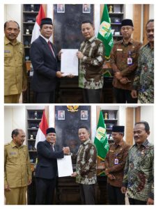 Penjabat Gubernur Serahkan SK Perpanjangan Jabatan Pj Bupati Bireuen dan Abdya