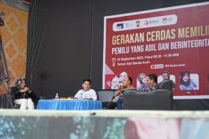Talk Show Gerakan Cerdas Memilih RRI Banda Aceh : Menuju Pemilu Adil Berintegritas