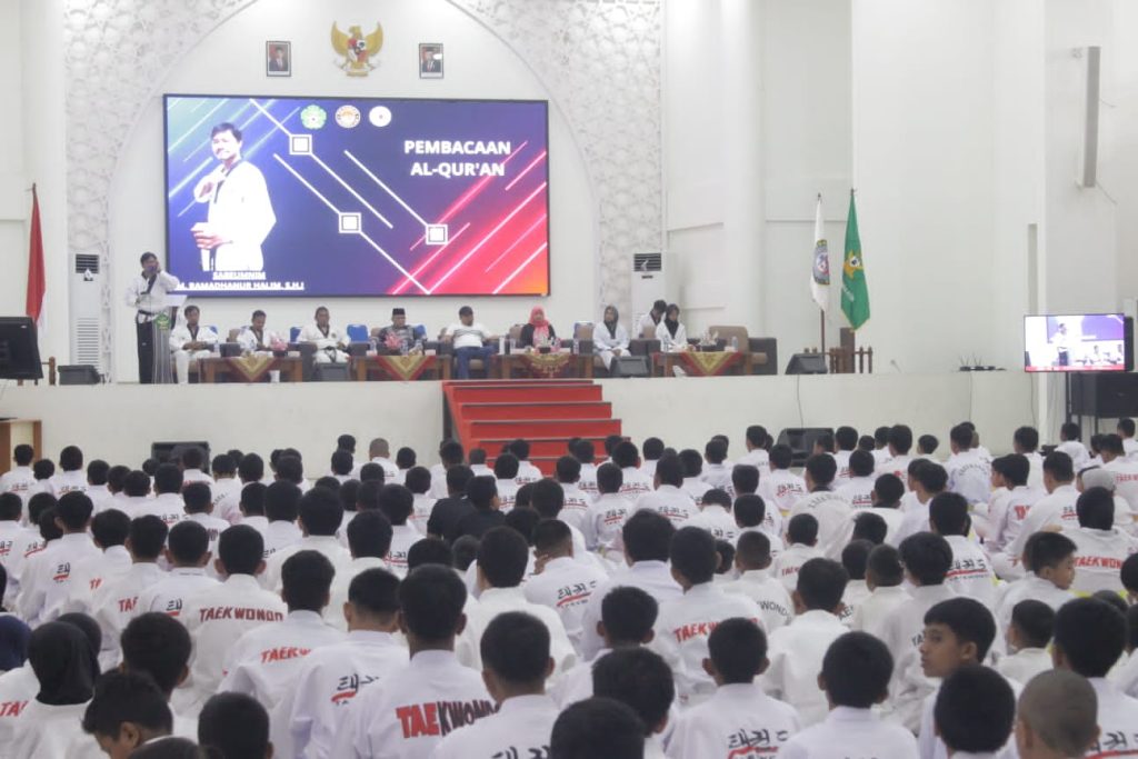 Pj Bupati Aceh Besar Harap Taekwondo Terus Berkembang dan Ukir Prestasi