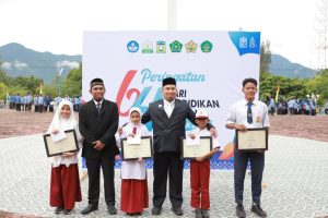 Pj Bupati Inspektur Upacara Hardikda ke-64 di Kota Jantho