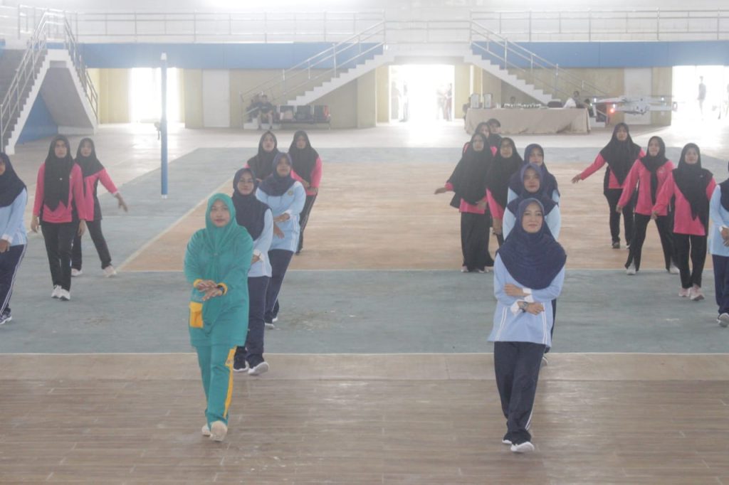 Sukseskan Event RATA-5, PKK Aceh Besar Gelar Senam Zumba