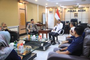 Ketua KIP Aceh Audiensi Dengan Kapolda Aceh