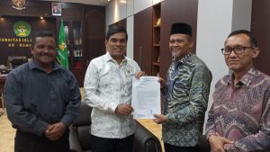 Perjuangkan PPG PAI, Kemenag Aceh Besar Jumpai Rektor UIN Ar Raniry