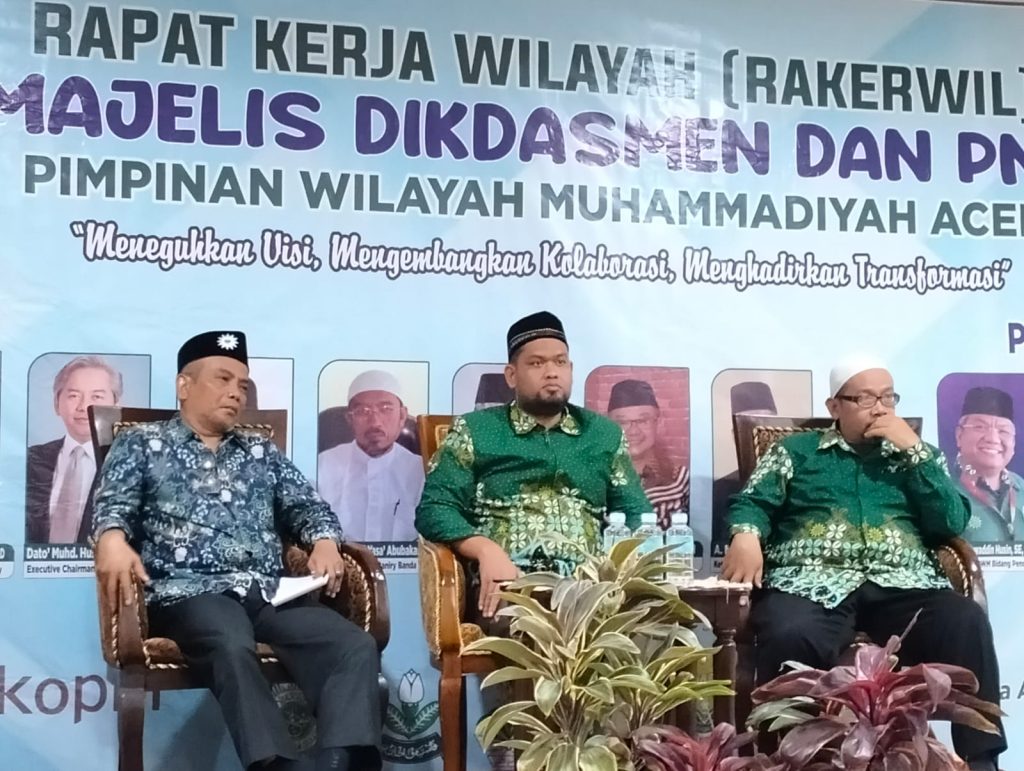 Majelis Dikdasmen PNF PW Muhammadiyah Aceh Gelar Rakerwil