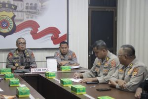 Karo Ops Polda Aceh Pimpin Rakor Operasi Mantap Brata Seulawah 2023-2024