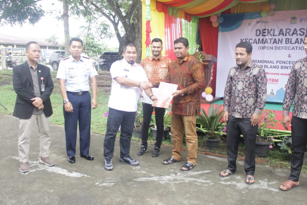 Pj Bupati Aceh Besar Deklarasikan ODF di Blang Bintang