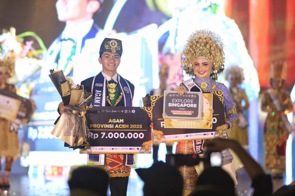 Selamat! Vima dan Raisya Dinobatkan sebagai Agam Inong Aceh 2023