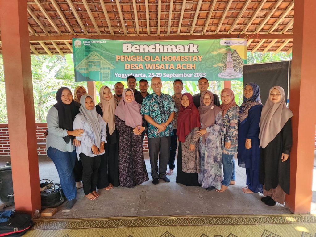 Pengelola Desa Wisata di Aceh Benchmark ke Yogyakarta, Diajari Pengelolaan Homestay