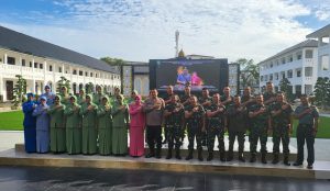 Kodam IM Gelar Pelepasan Irjen Pol (Purn) Achmad Haydar Baaqil Assegaf beserta Isteri