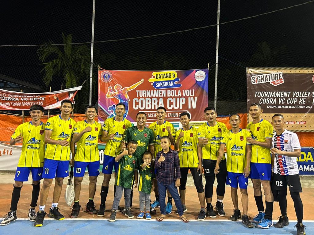 Putra Malaka VC Bentrok Voltas VC di Final Turnamen HUT Cobra VC