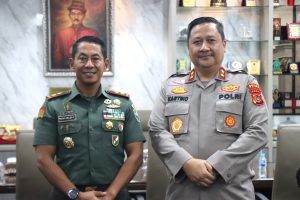 Pangdam IM Terima Kunjungan Kapolda Aceh, Bahas Isu Strategis