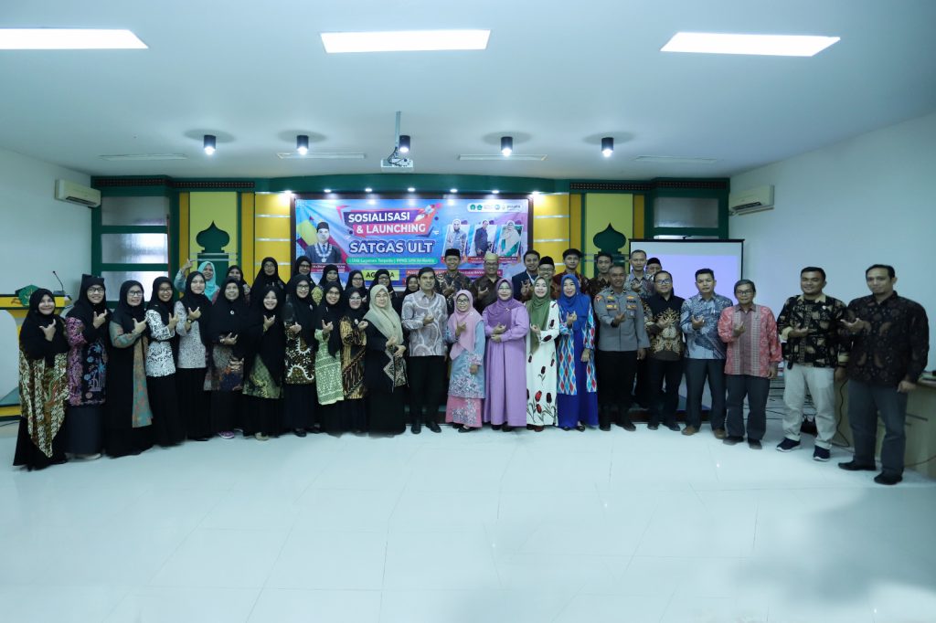 Rektor UIN Ar-Raniry Launching ULT PPKS