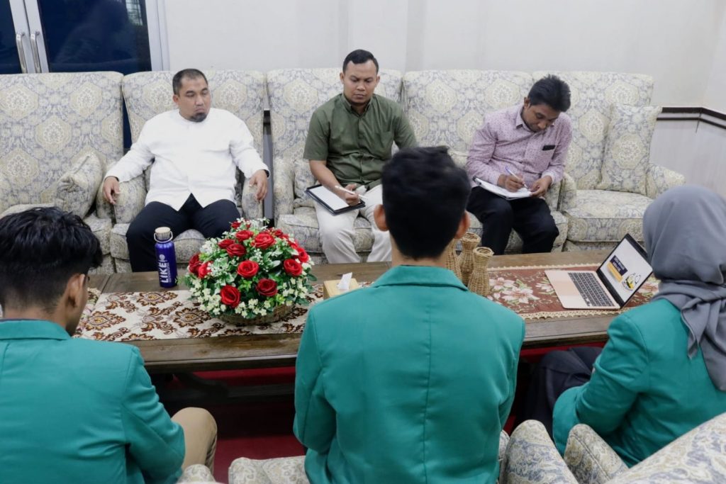 Pj Bupati Aceh Besar Terima Audiensi Mahasiswa Kedokteran USK