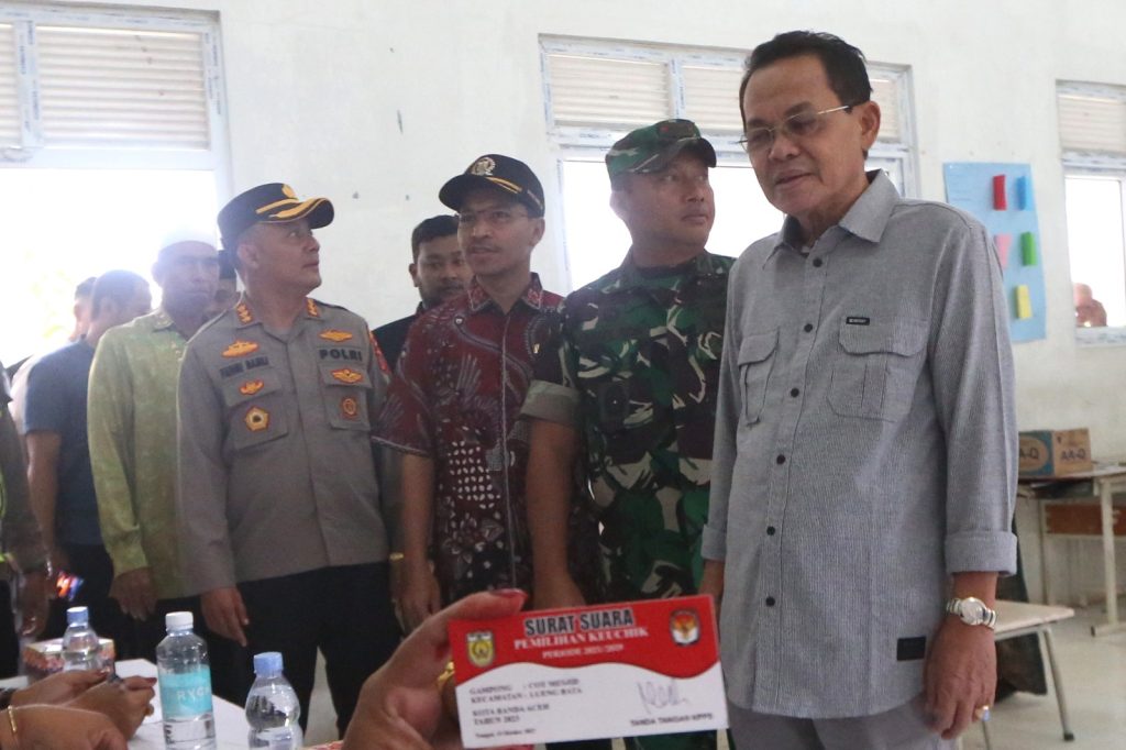 Pemilihan Keuchik Serentak di 31 Gampong, Pj Wali Kota: Proses Berjalan Lancar