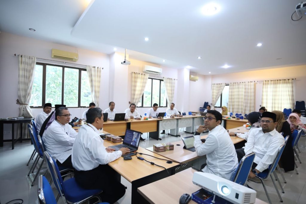 UIN Ar-Raniry Terima Tim Evaluasi Kelembagaan Itjen Kemenag RI