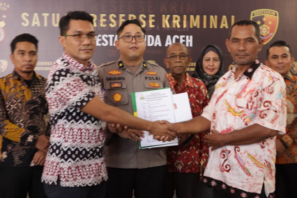 Satreskrim Polresta Banda Aceh RJ kan Kasus Penganiayaan di MOSA