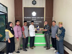 Kunjungi Kemenag Aceh Besar, BPKH RI Tinjau Manasik Haji Sepanjang Tahun