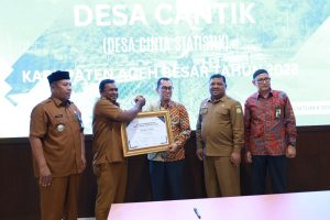Bukit Meusara Dicanangkan Jadi Desa Cinta Statistik di Aceh Besar