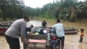 Sungai Lae Souraya Meluap,  Sejumlah Desa di Subulussalam Dilanda Banjir