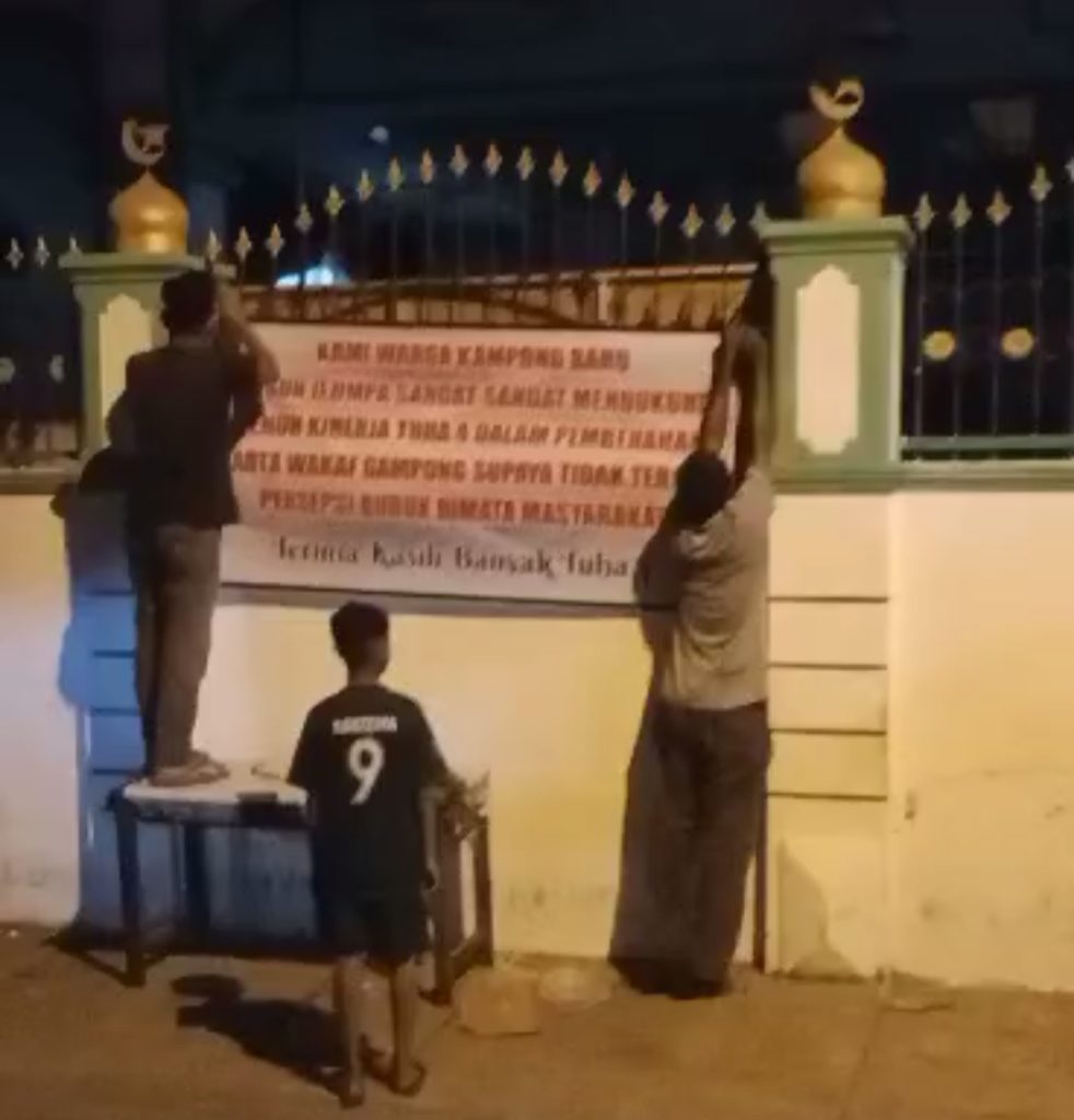 Warga: Dugaan Penggelapan Dana Wakaf di Gampong Baru Perlu Diusut Tuntas