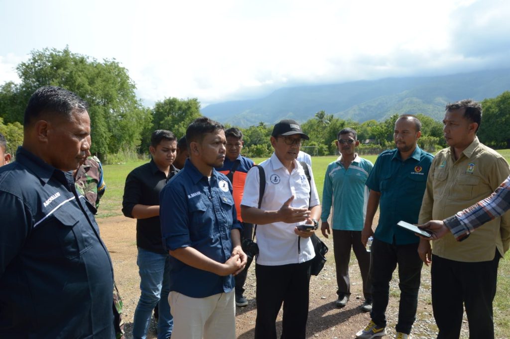 Tim Technical Delegate PON XXI Survei Venue Paralayang di Aceh Besar
