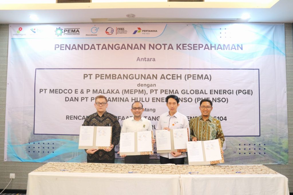 Teken Kerja Sama, PT PEMA Ingin Pemanfaatan Tangki Kondesat Arun Tingkatkan PAD Aceh