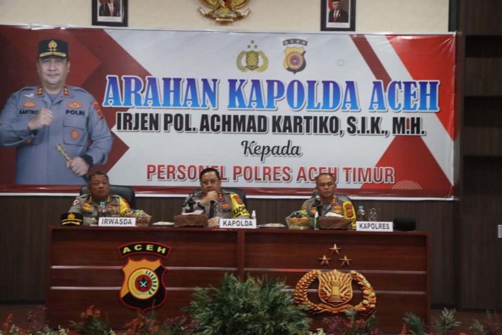 Kapolda Aceh Minta Personel Layani Masyarakat dengan Senyum, Sapa dan Salam