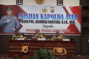 Kapolda Aceh Minta Personel Layani Masyarakat dengan Senyum, Sapa dan Salam